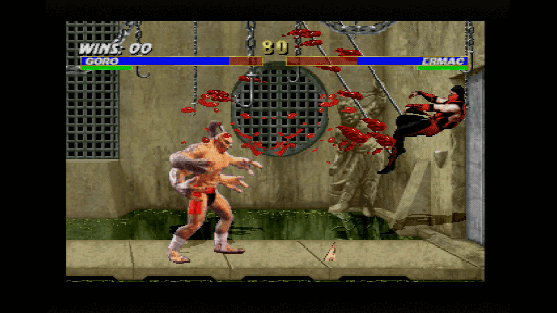 MK TRILOGY (1996/PS1) - ONE BUTTON FATALITY CODE 