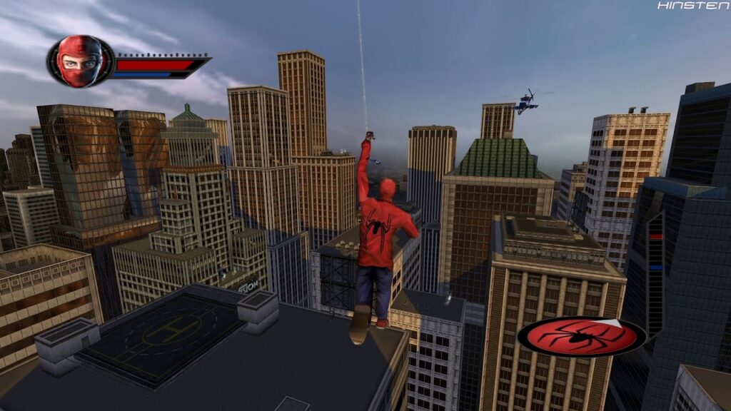 SPIDER-MAN (2002)  PS2 Gameplay 