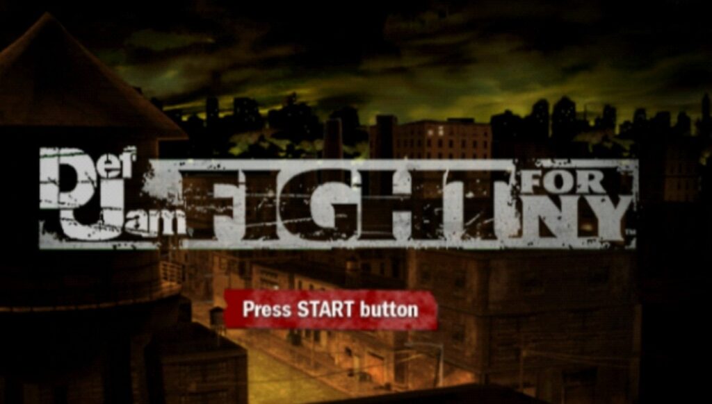 There is an Official Def Jam Fight For New York Tournament Scene