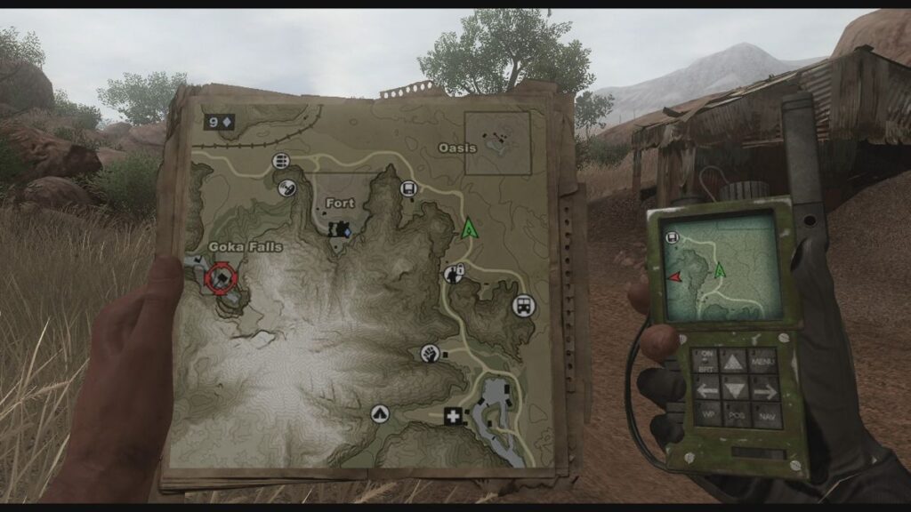 far cry 2 map and gps