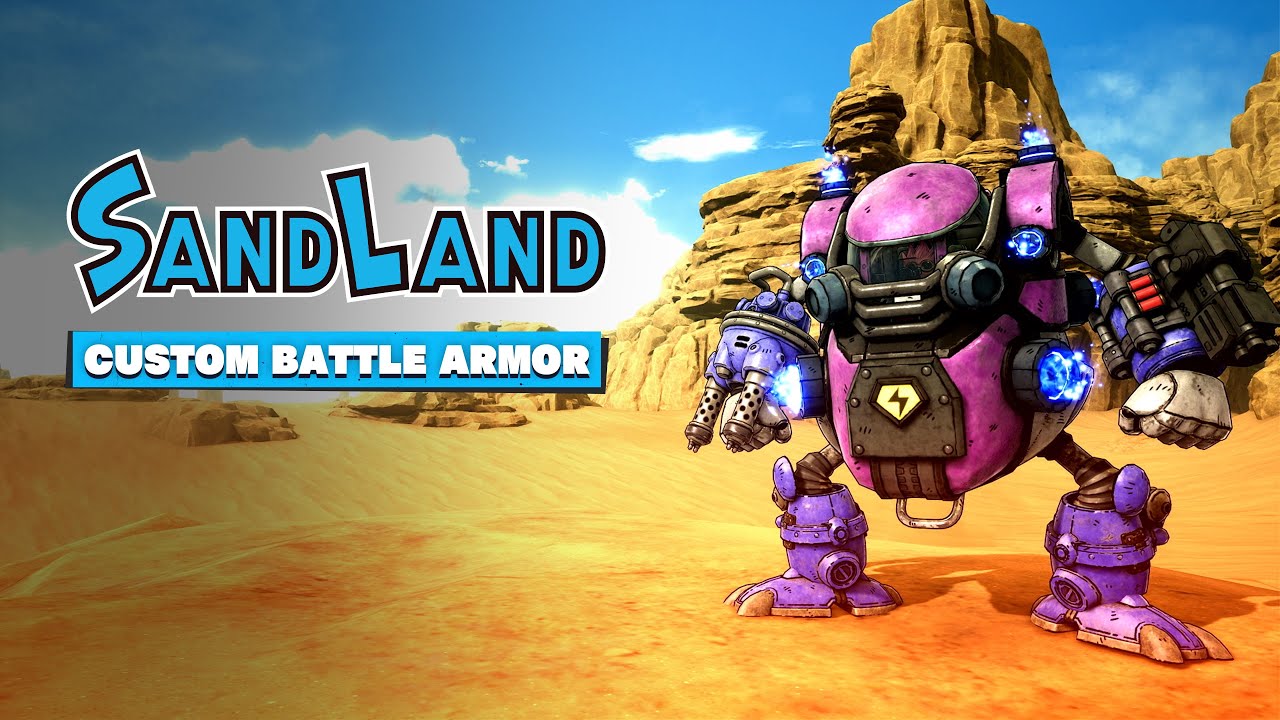 SAND LAND Gets Custom Battle Armor Trailer - PSLegends