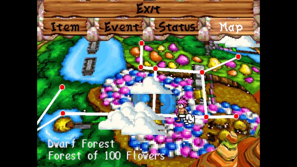 Tomba! Map