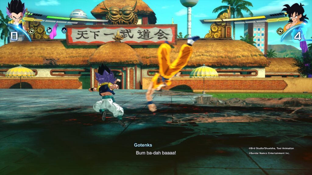 Yamcha Beatdown by Gotenks Dragon Ball Sparking! Zero